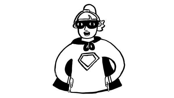 Illustration representing the concept of courage WellSpring Private School values