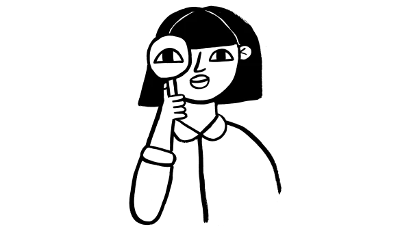 Illustration representing the concept of curiosity WellSpring Private School values