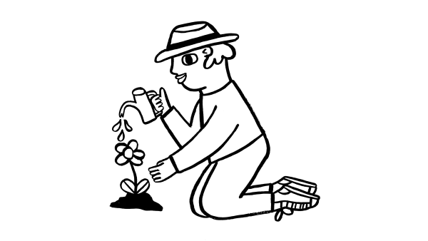 Illustration representing the concept of service WellSpring Private School values